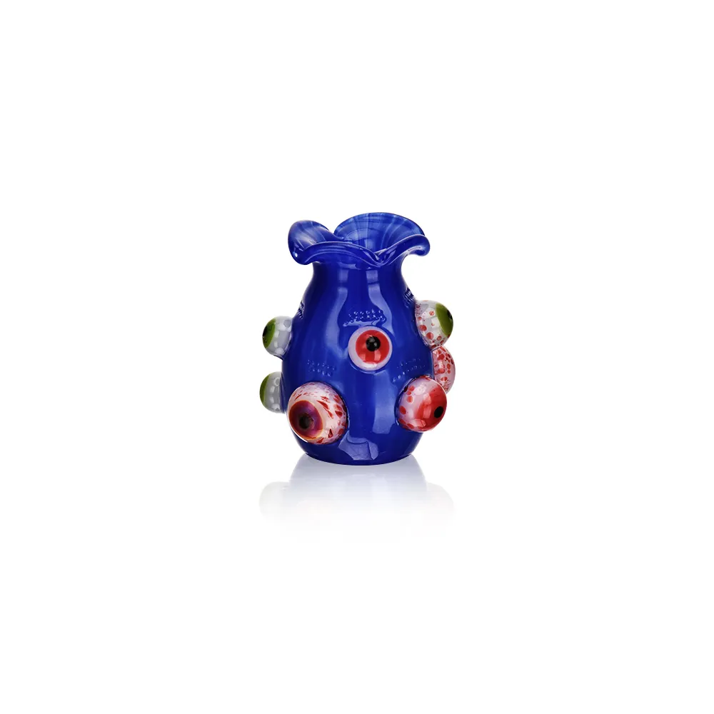 EGJ01 EG Monster Eyeballs Jar in blue color