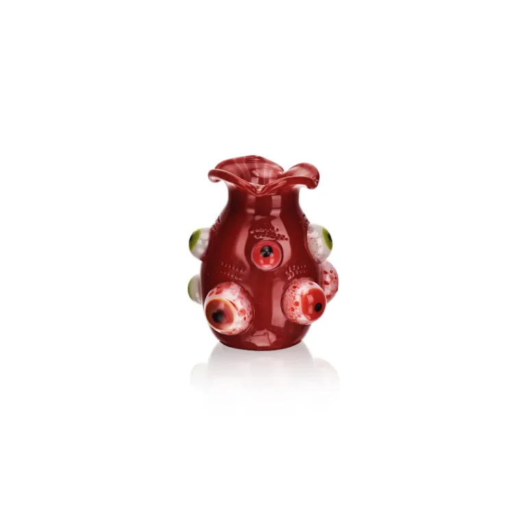 EGJ01 EG Monster Eyeballs Jar in red color