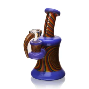 ES2227 EG Glass Mind Blowing Mini Rig in blue color