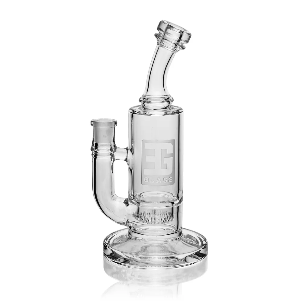 side view of ES2239 EG Splash Perc Dab Rig