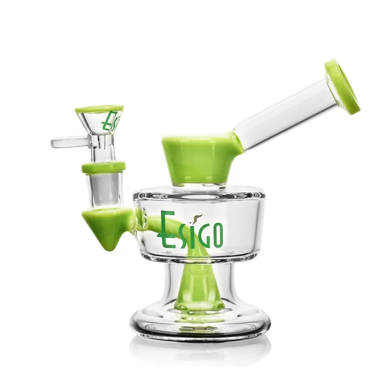 ES24768 EG Glass Mini Space Rig in green color