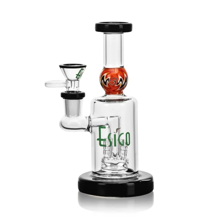 ES24798 EG Glass 6.3 Inch Mini Candy Dab Rig in black color