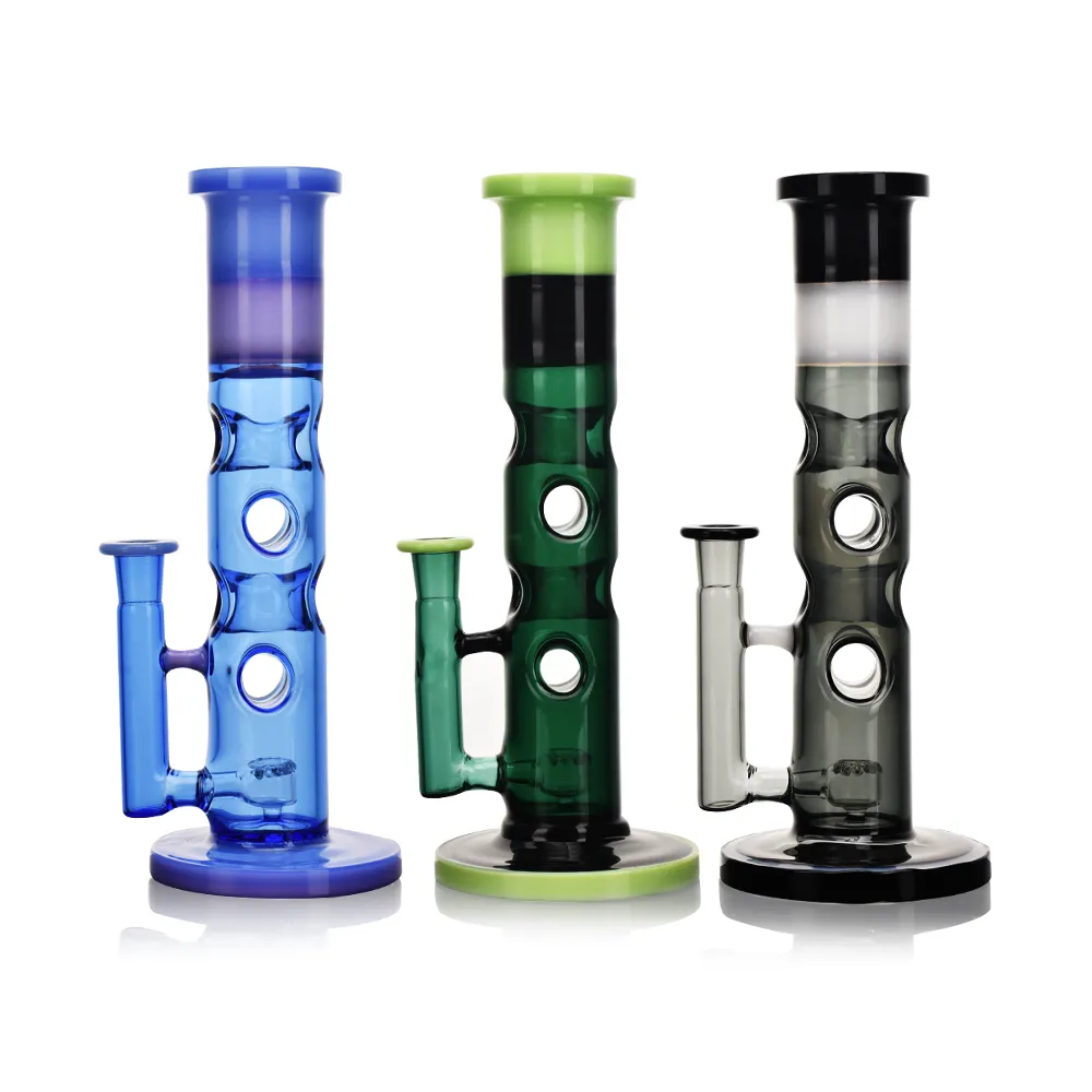 ES24880 10″ Swiss Straight Bong all colors