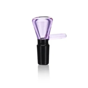 ESBW2370 Color Splash Hand-Blown Glass Bowl in transparent purple color