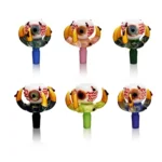 ESBW2376 Handcrafted Eyeball Bong Bowl all colors