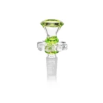ESBW2418 Esigo Cute Flower Glass Bong Bowl in green color