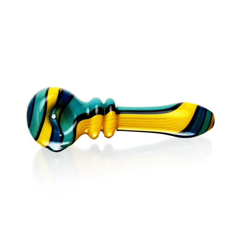 ESH2238 Colorful Wig-Wag Hand Pipe in color option 1