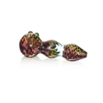 ESH23229 Contrasting Colors Wig-Wag Hand Pipe in color option 3