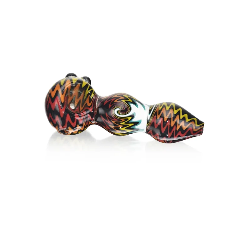 ESH23229 Contrasting Colors Wig-Wag Hand Pipe in color option 3