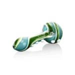 ESH23259 Colorful Marble Wig-Wag Hand Pipe in color option 1