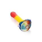 ESH23269 Classical Color Wig-Wag Hand Pipe in color option 5