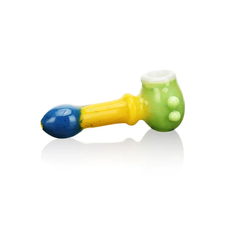 ESH2421 Vibrant Slime Style Glass Hand Pipe in color option 2