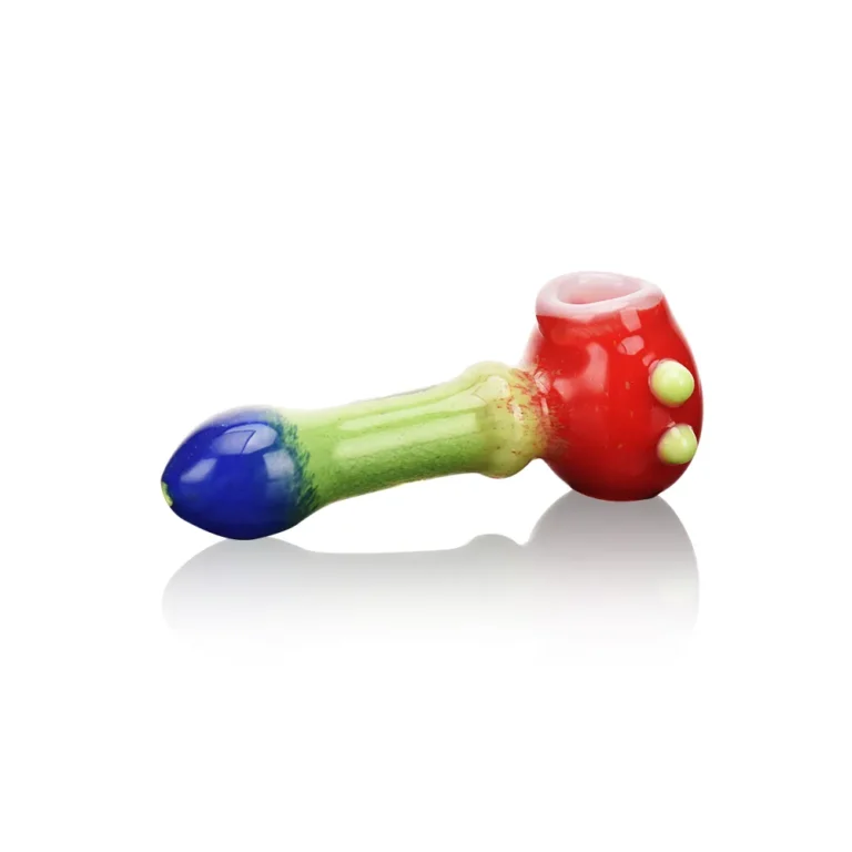 ESH2421 Vibrant Slime Style Glass Hand Pipe in color option 4