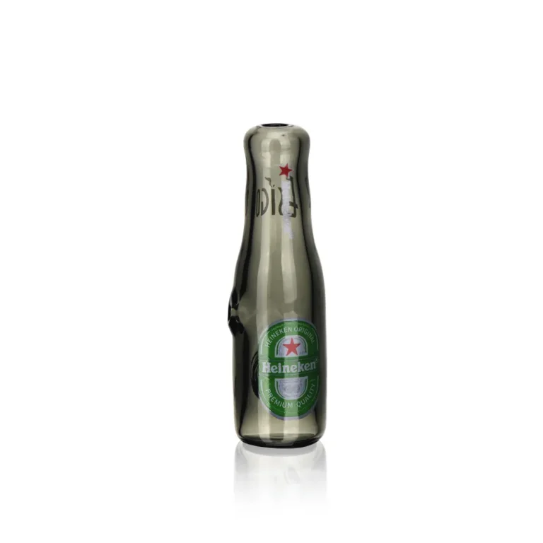 ESH2548 3.35" Wholesale Beer Bottle Glass Hand Pipe in color option 2