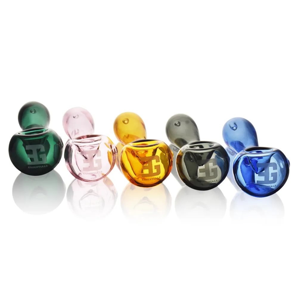 ESH2549 EG Glass 5.4" Classic Spoon Hand Pipe all colors