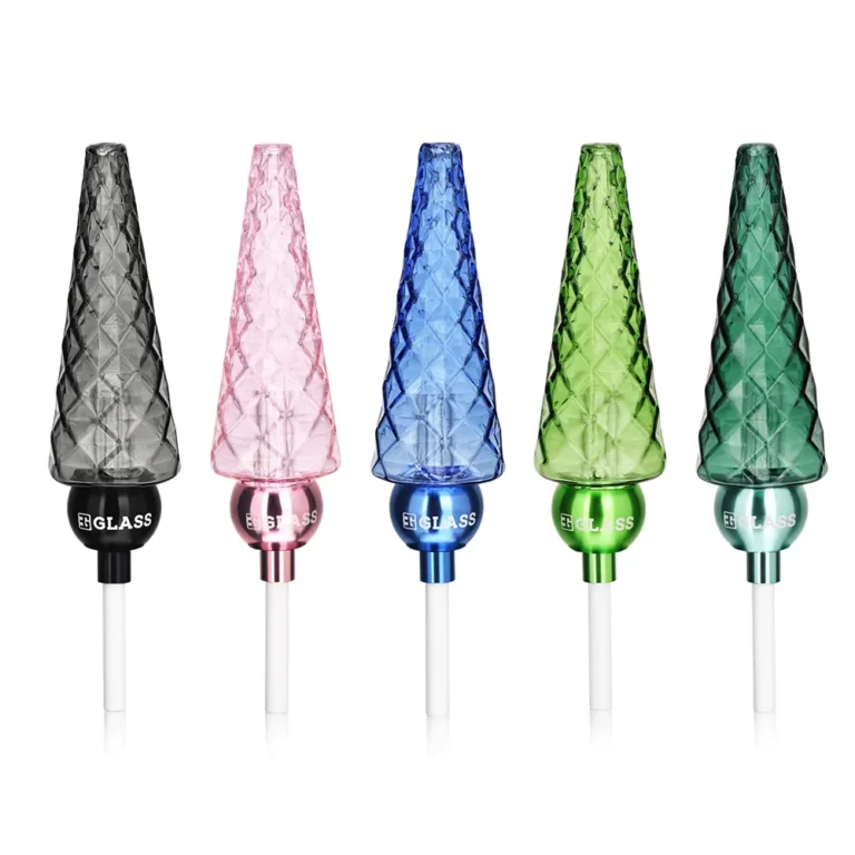 NC2524 6″ Modular “Pull & Clean” Diamond Cone Nectar Collector all colors