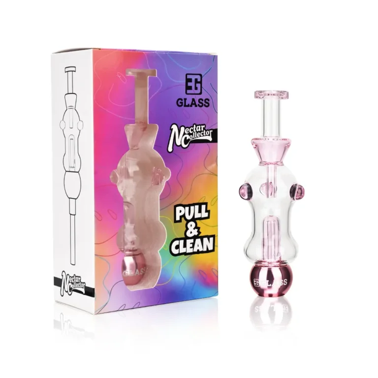 NC2525 6.75″ Modular “Pull & Clean” Piston Nectar Collector with gift box