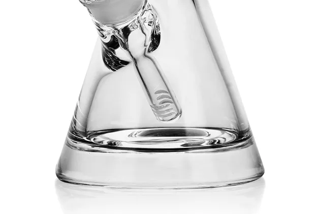 Thick 9mm with 18mm downstem borosilicate glass bong – durable wholesale smoking accessories