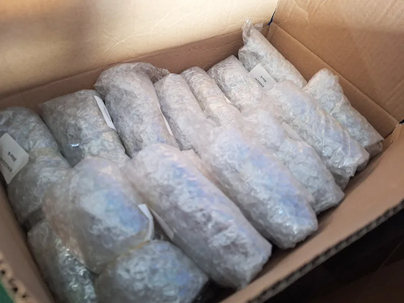 standard bubble wrap packaging