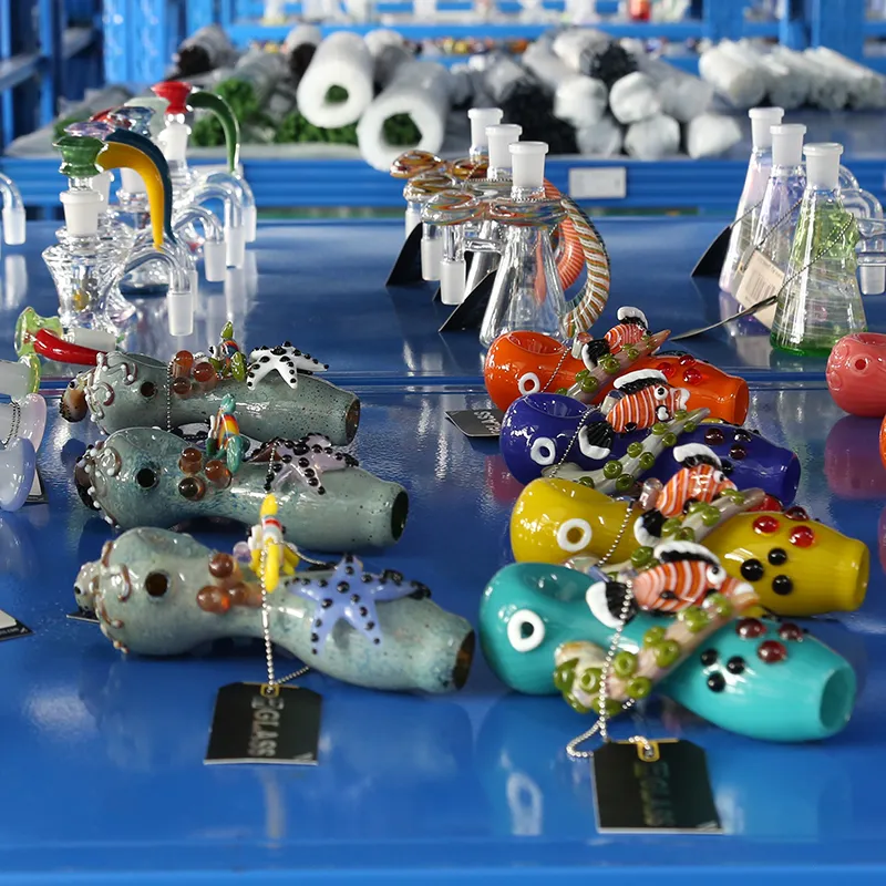 EG Glass wholesale smoking accessories of hand pipes and ash catchers